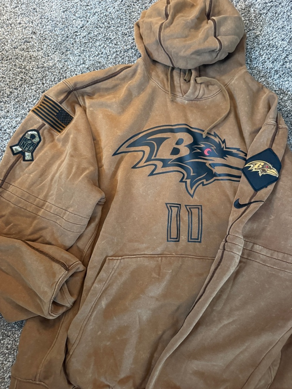 NFL Baltimore Ravens Nike Pullover Hoodie
